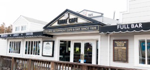 Exterior of Eagle Cafe