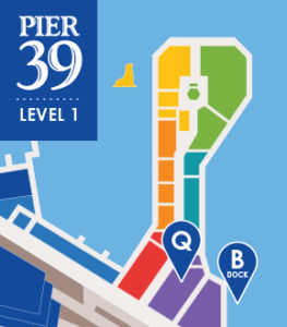 Q and B Dock map