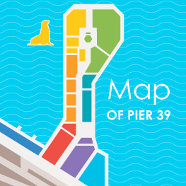 Pier Map PIER 39   Pier Map 